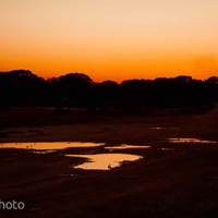 Sunset St-Martin de Crau France