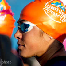 Before Swimming Charlotte Morel - Triathlon Marseille M-L Distances - France