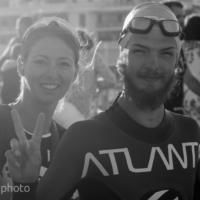 Happiness before the first triathlon ever ! - Triathlon Marseille M-L Distances - France