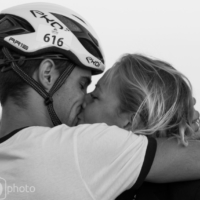 Last kiss before going - Triathlon Marseille M-L Distances - France