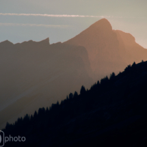 Morning Sun in the Alps - France