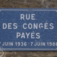 Rue des Congés Payés - Volx - France