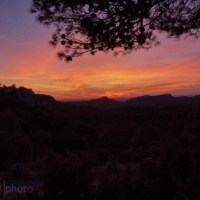 Sunset - Les Baux de Provence - France