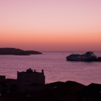 On board to Corsica - Marseille- France