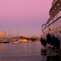 Sunrise - Yacht White Shark - Vieux Port - Marseille - France