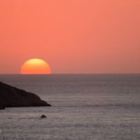 Sunset in Marseille - France