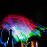 Light Painting Bottles