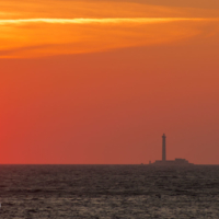 Sunset Planier Lighthouse - Marseille - France