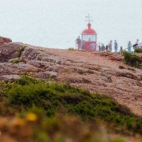 Lighthouse in Nazaré - Portugal