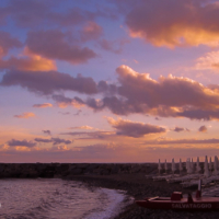 Quiet time at the beach -Imperia - Italy