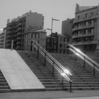 Stairs St Charles Rail Station - Marseille - France