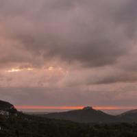 Sunset Les Baux de Provence - France