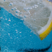 Lemon and sparkling water 1