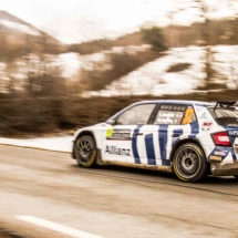 Skoda Fabia RC2 RALLY2 P3 WRC3 - St-Léger-les-Mélèzes - France