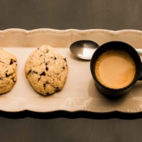 Cookies pepites de chocolat et café - St Martin de Crau - France_