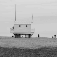 At the beach - Emergency Station - Gruissan - France